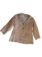 Veste à rayures 70S
