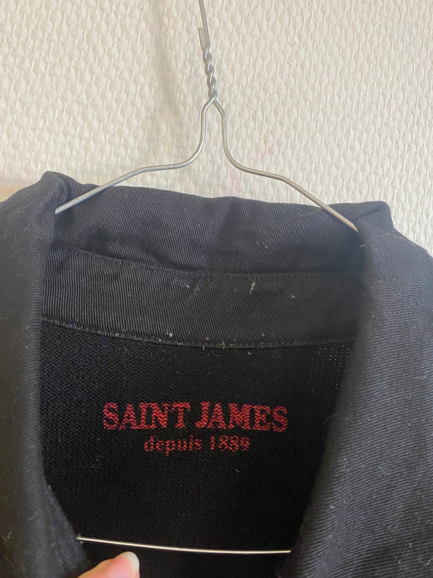 Polo en laine Saint James