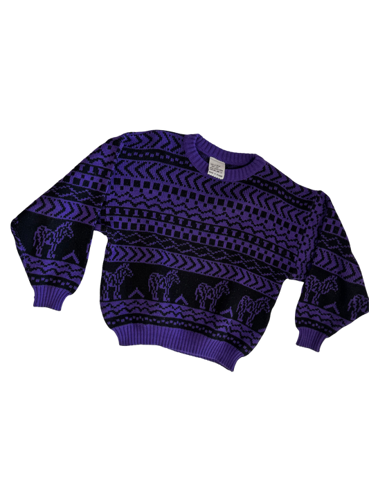 Pull à motifs 90s