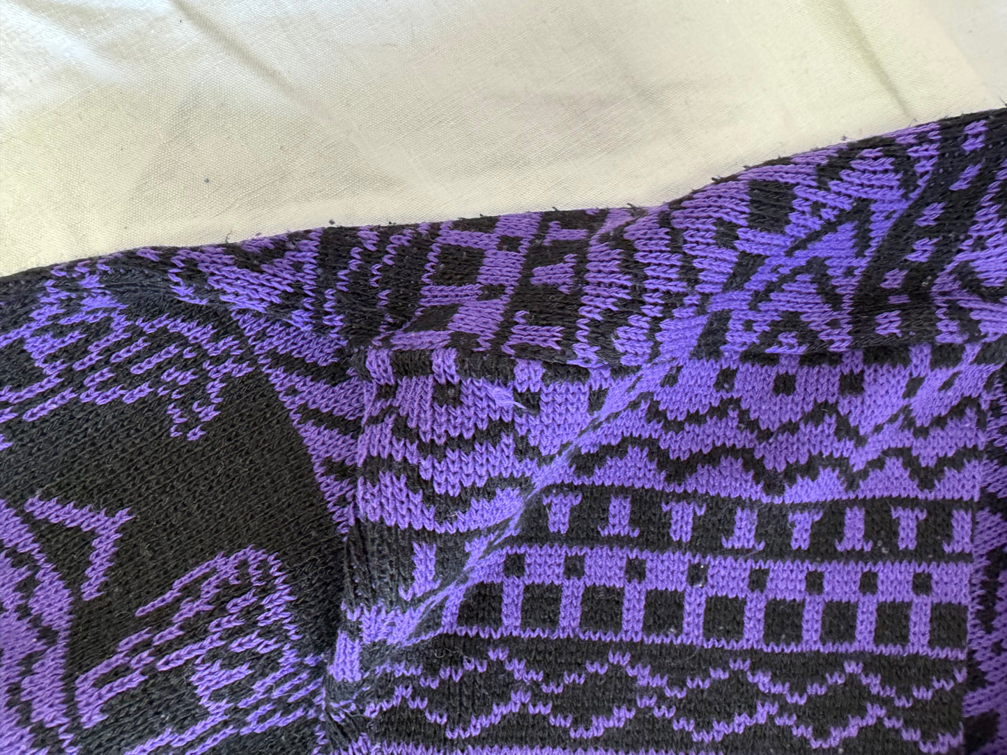 Pull à motifs 90s