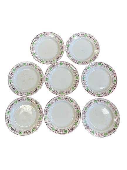 Assiettes à motif