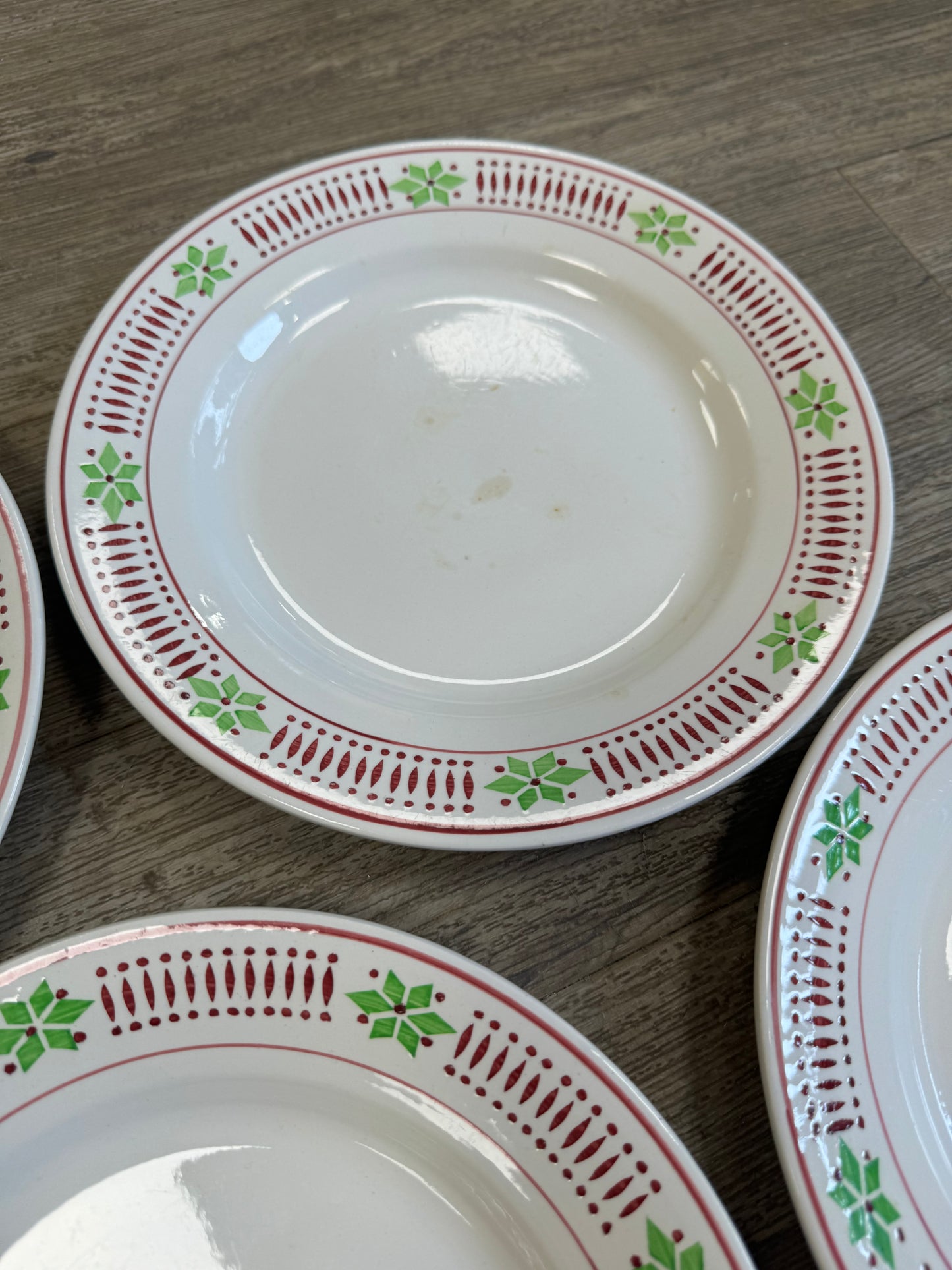 Assiettes à motif