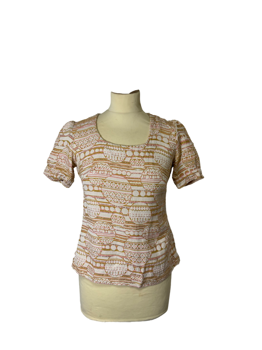 Blouse à motifs