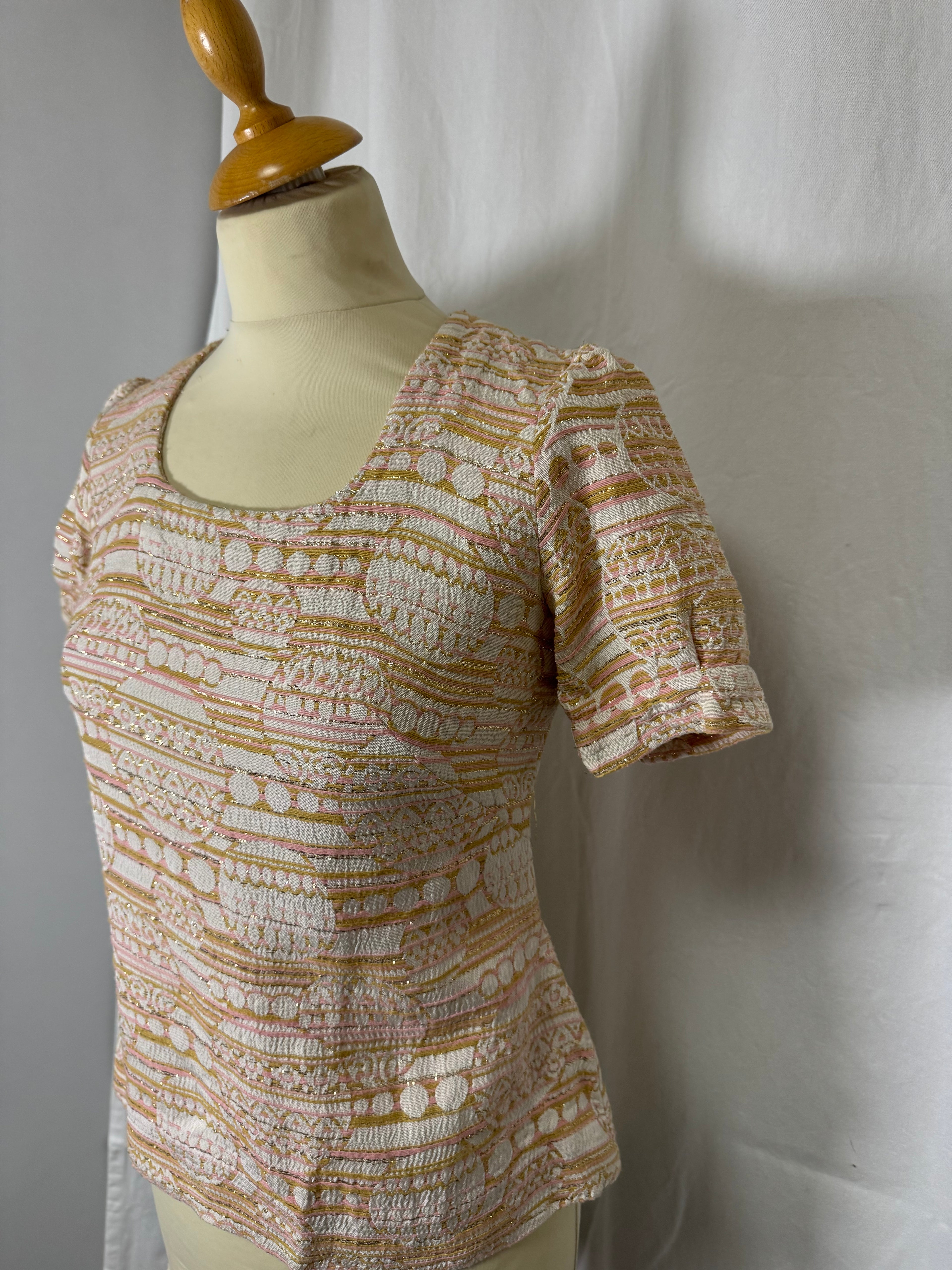 Blouse à motifs