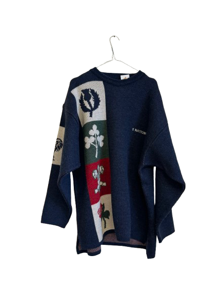 Pull bleu marine