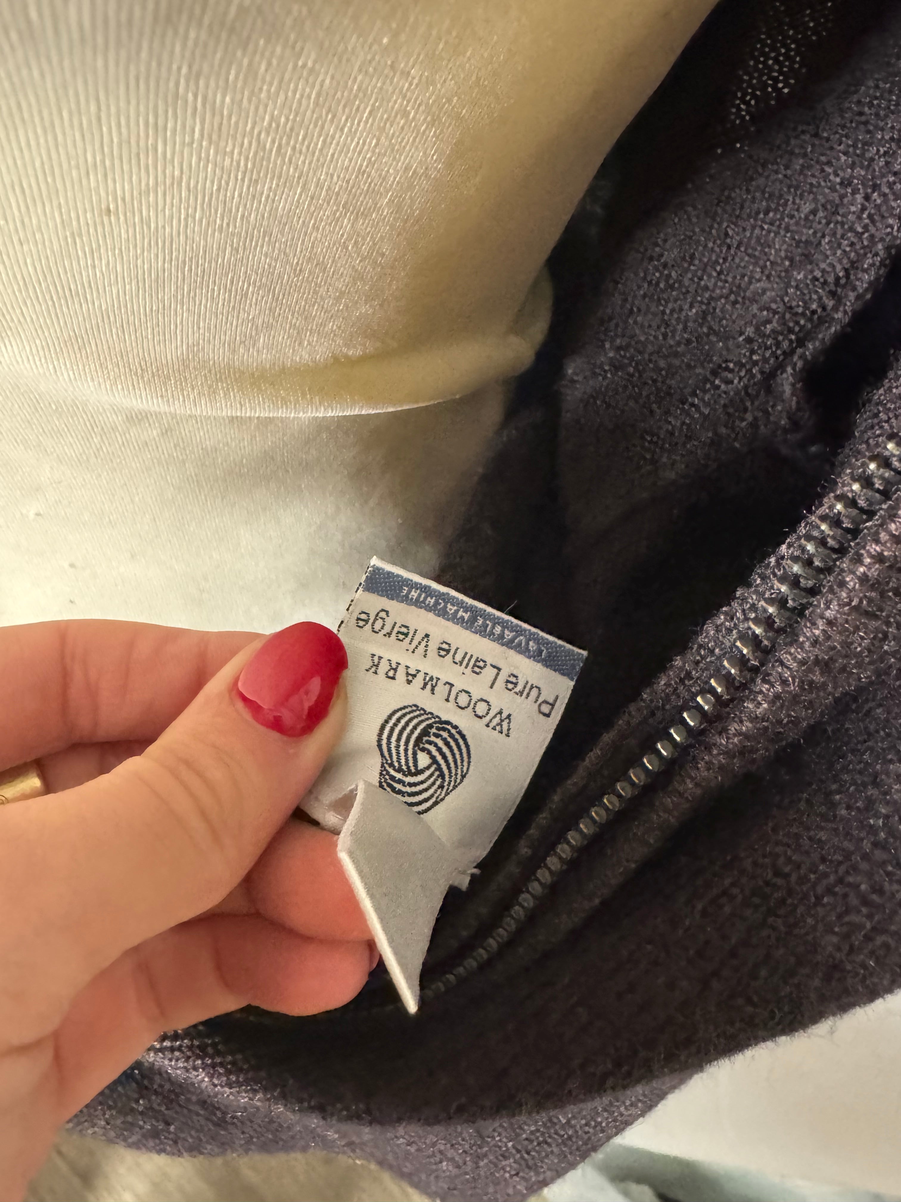 Gilet en laine marron