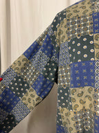 Chemise en velours à fleurs