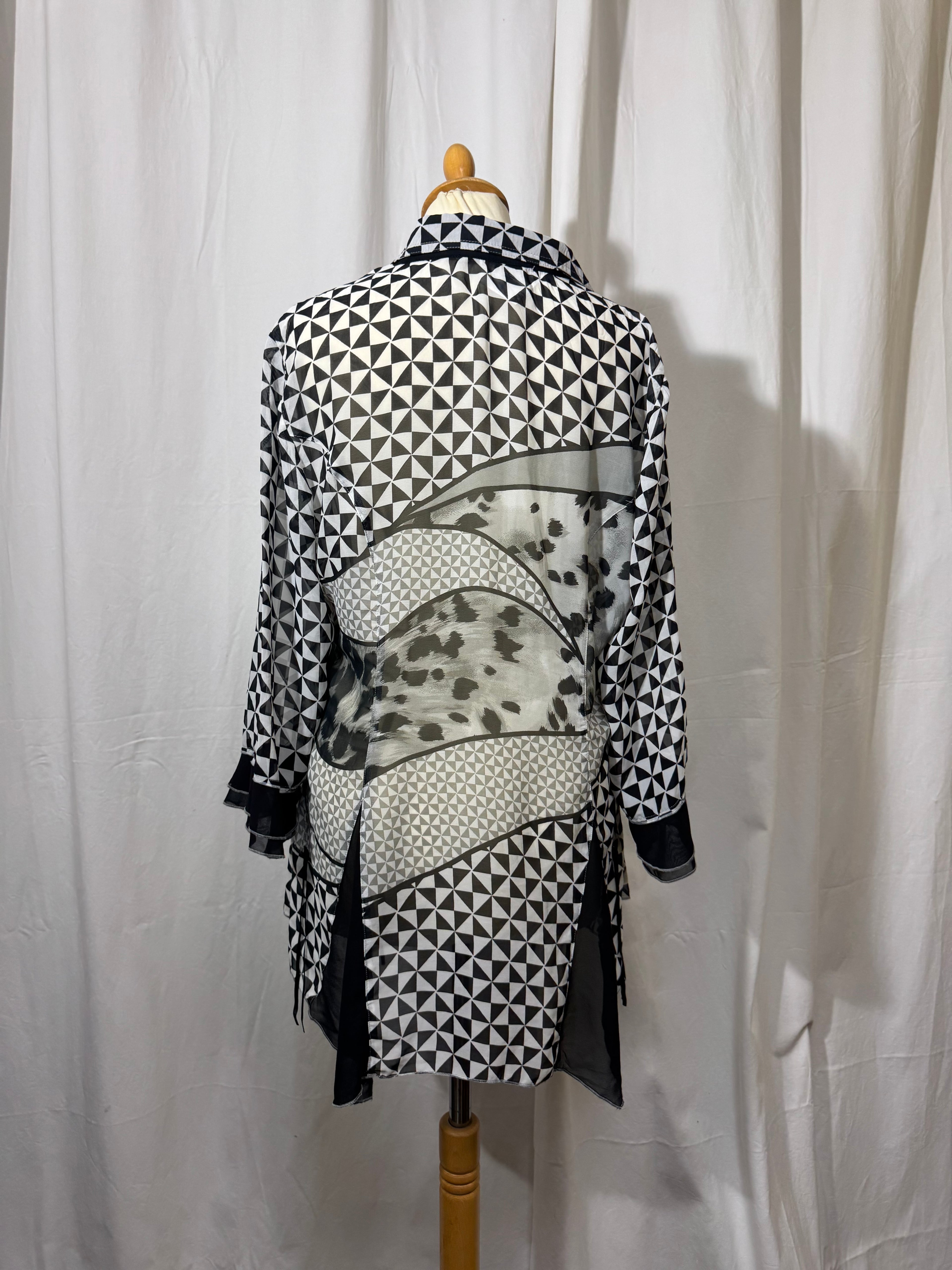 Chemise à motifs