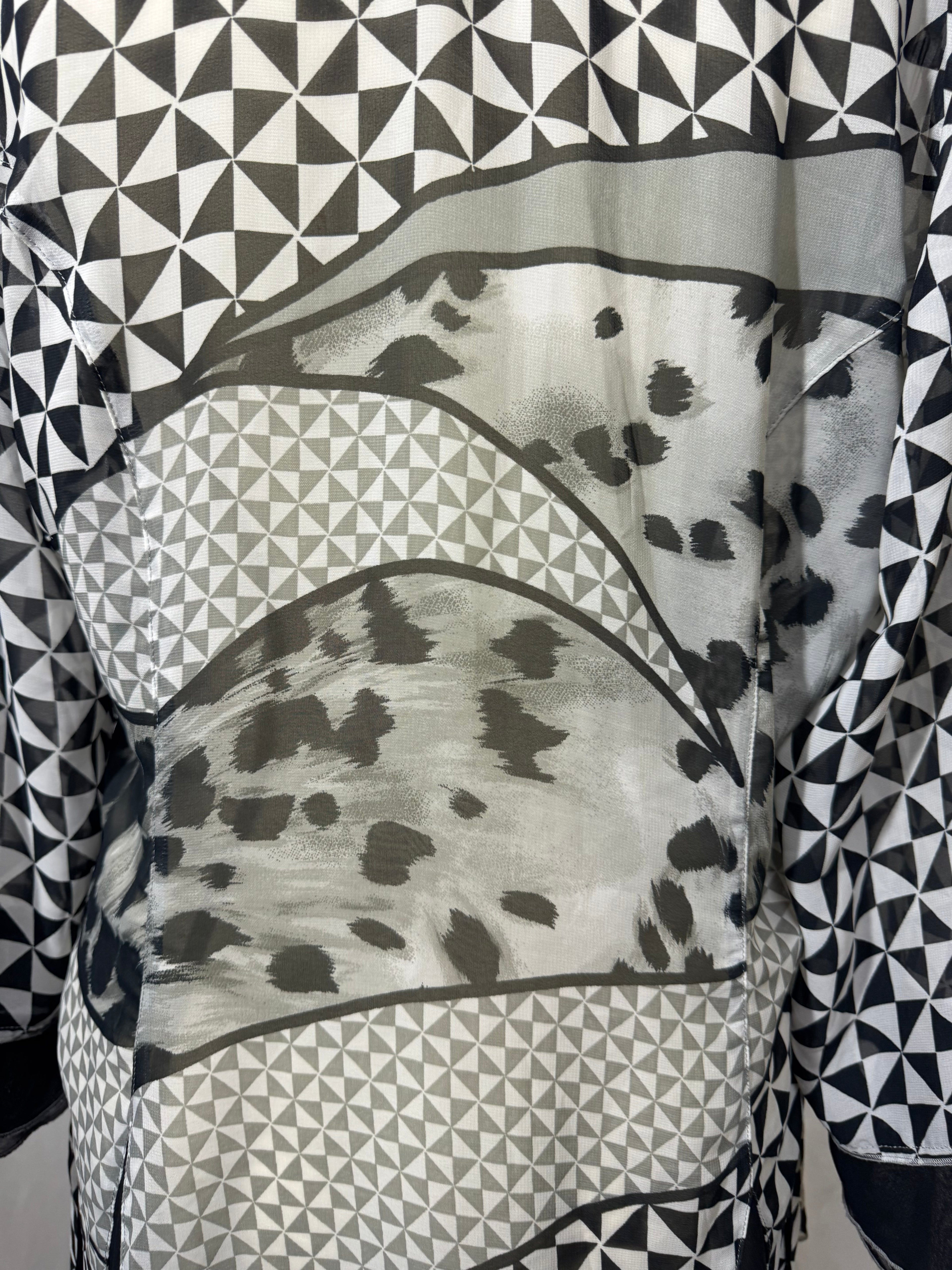 Chemise à motifs