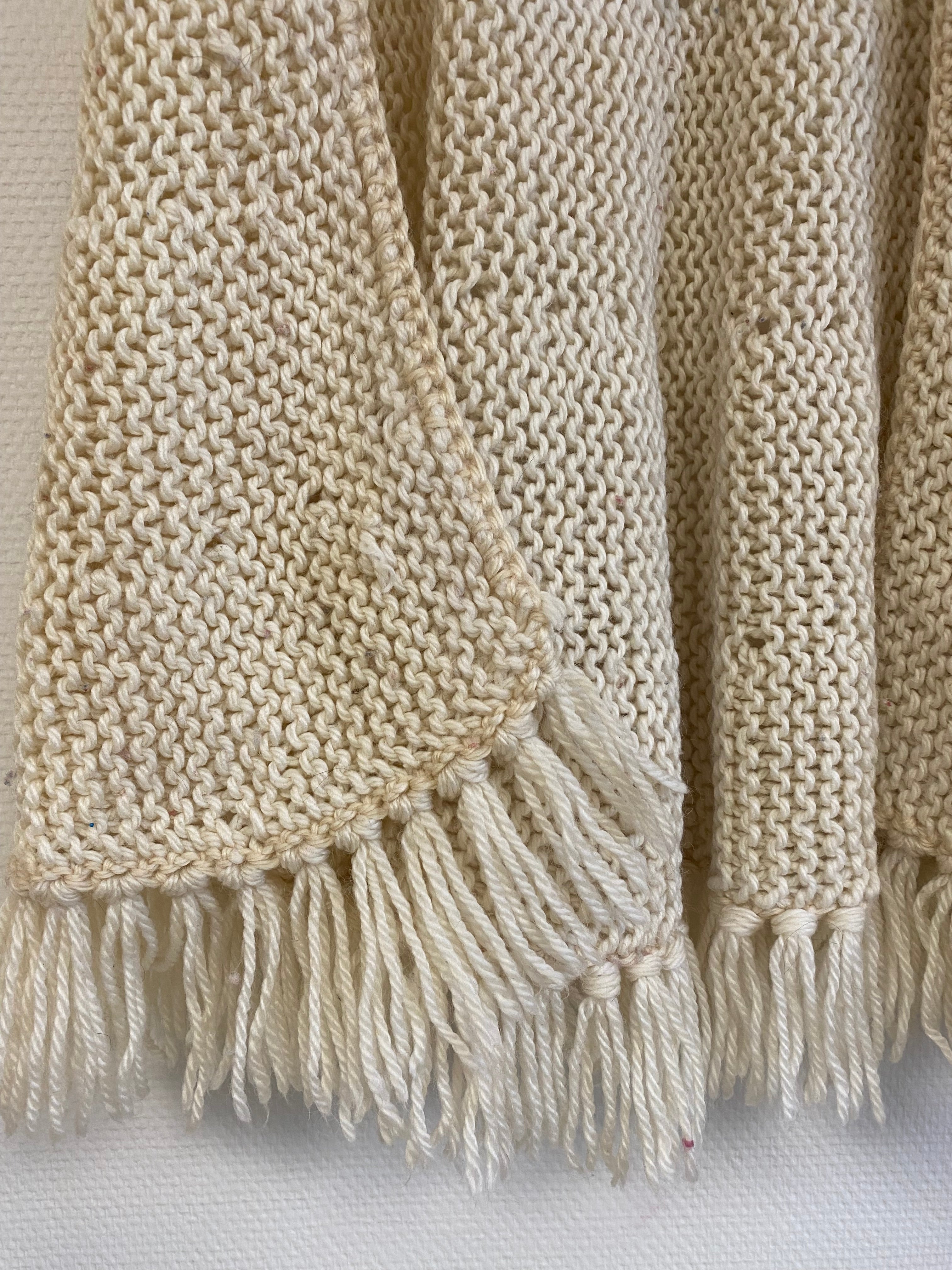 Châle en crochet