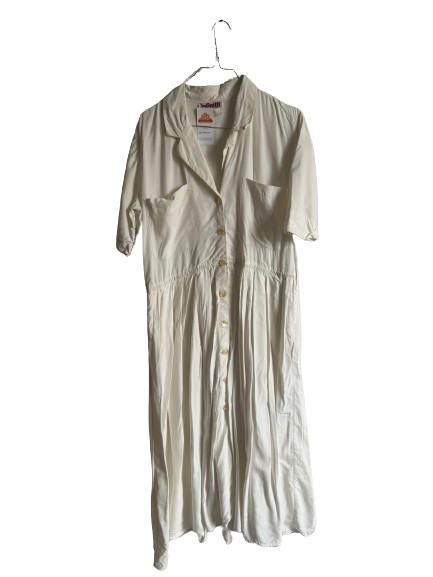 Robe blanche 80s