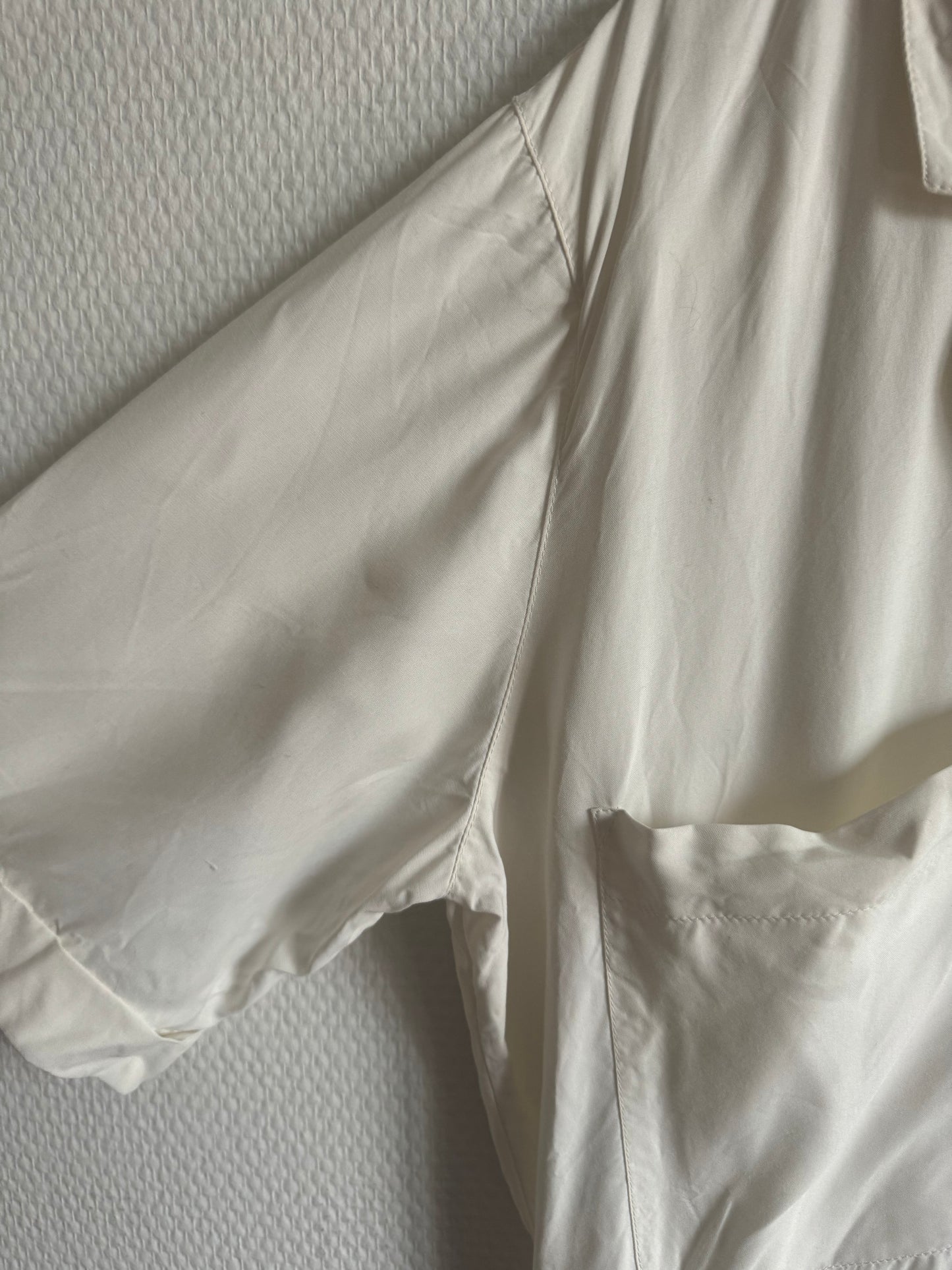 Robe blanche 80s