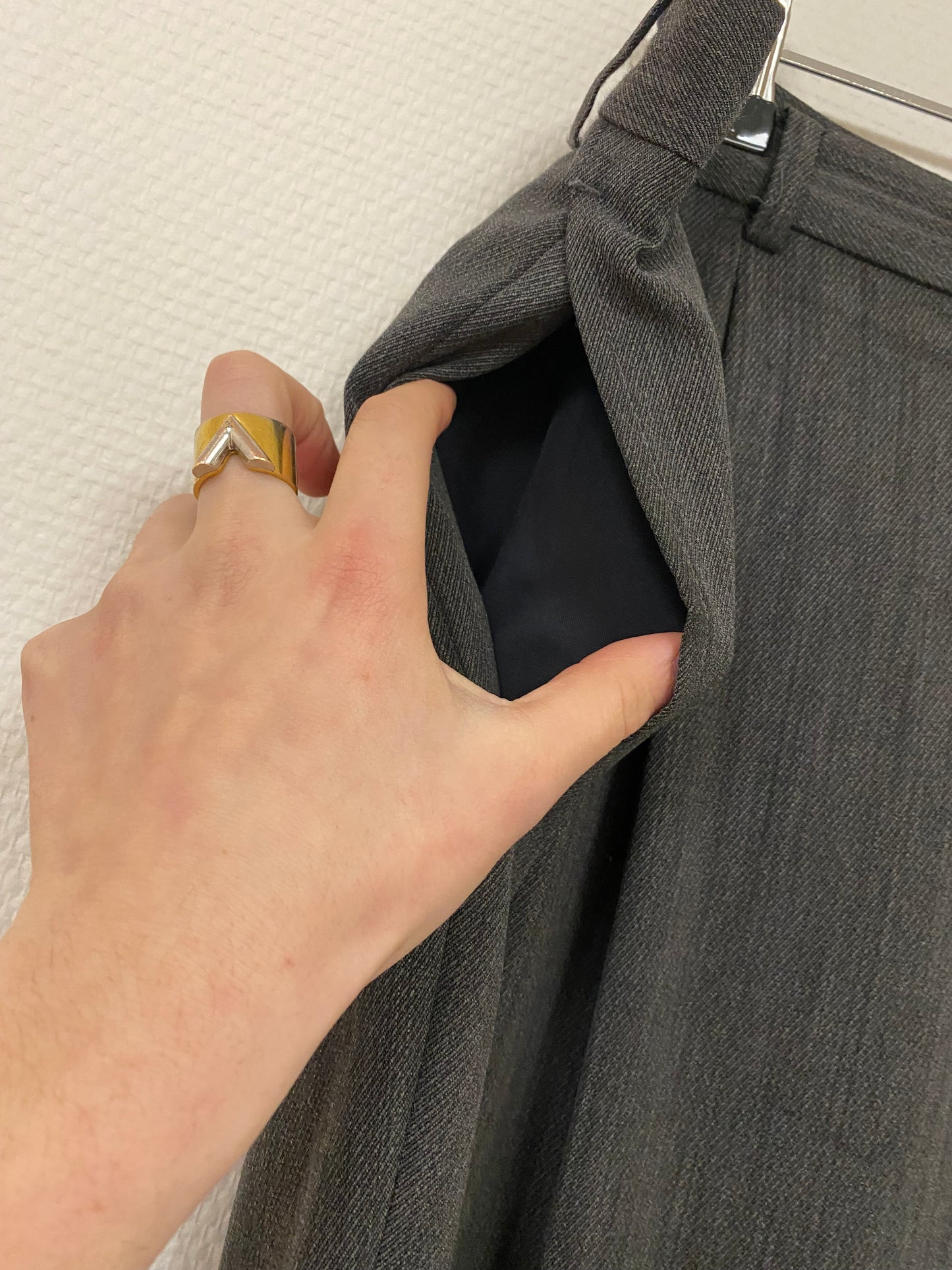 Pantalon de costume gris