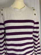 Pull à rayures Le Temps des Cerises