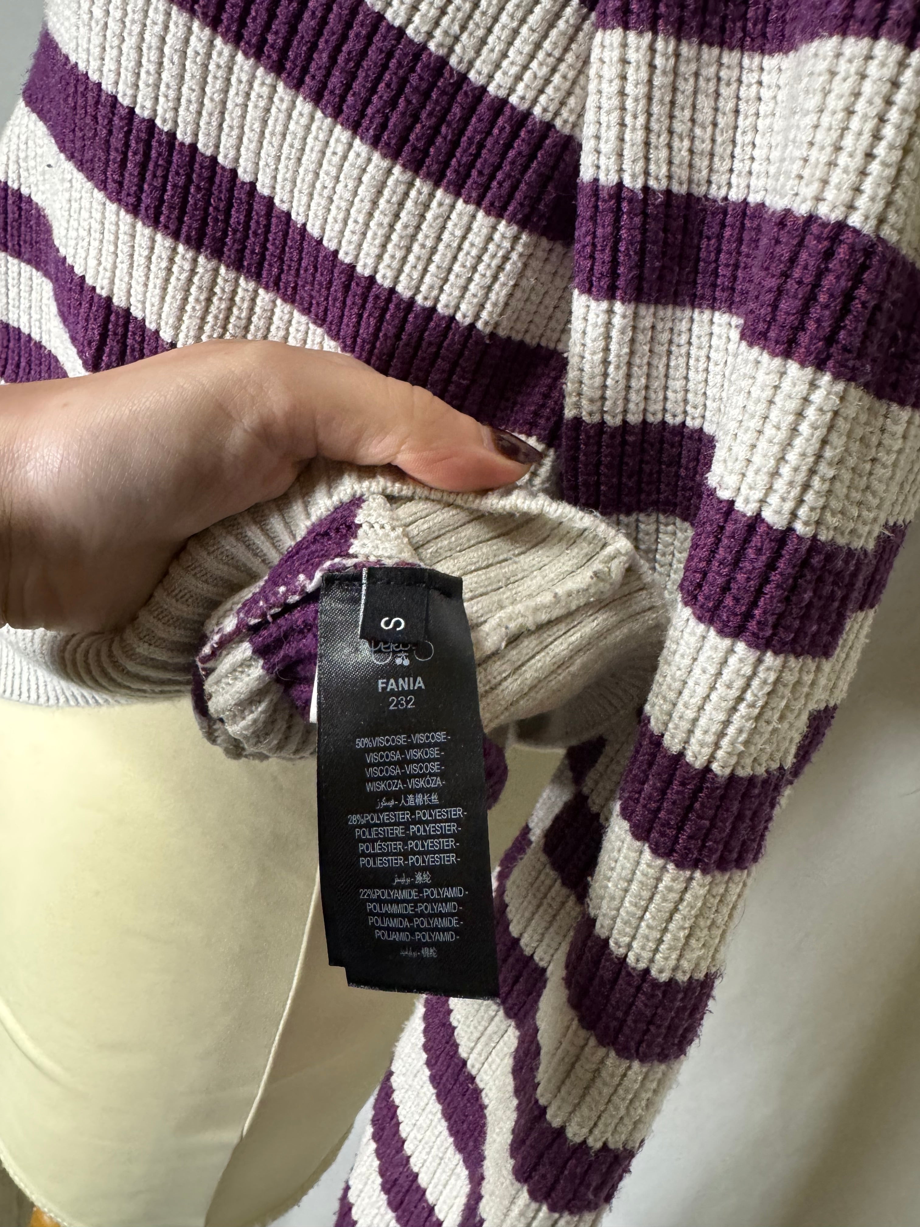 Pull à rayures Le Temps des Cerises