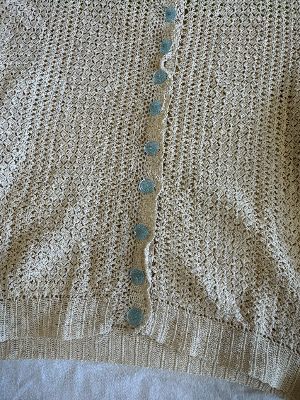 Gilet en crochet