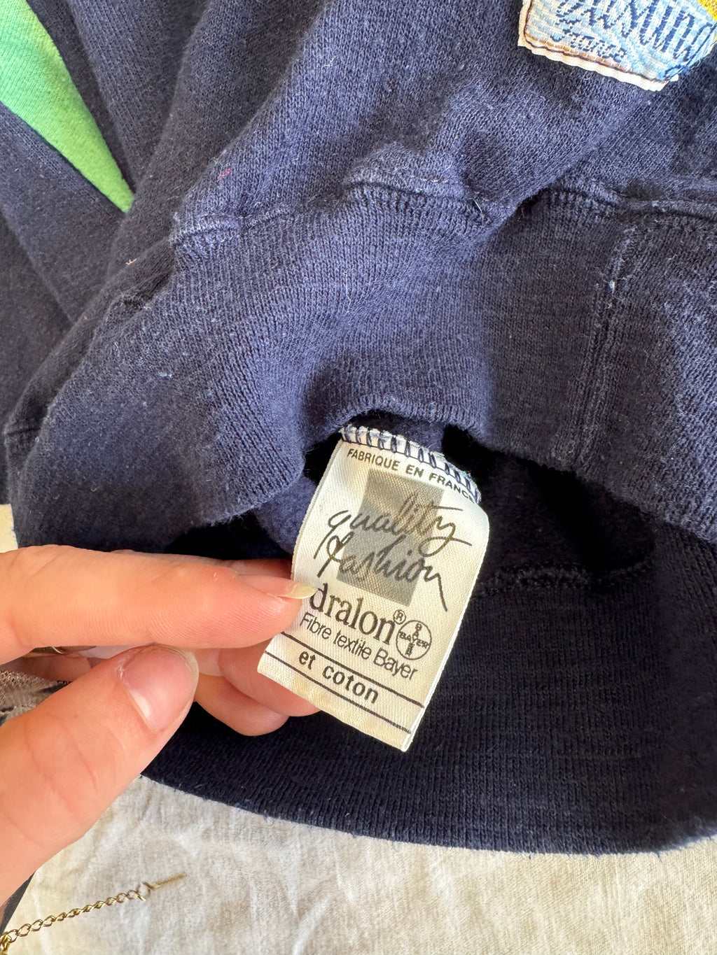 Sweat bleu marine