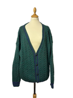Cardigan vert