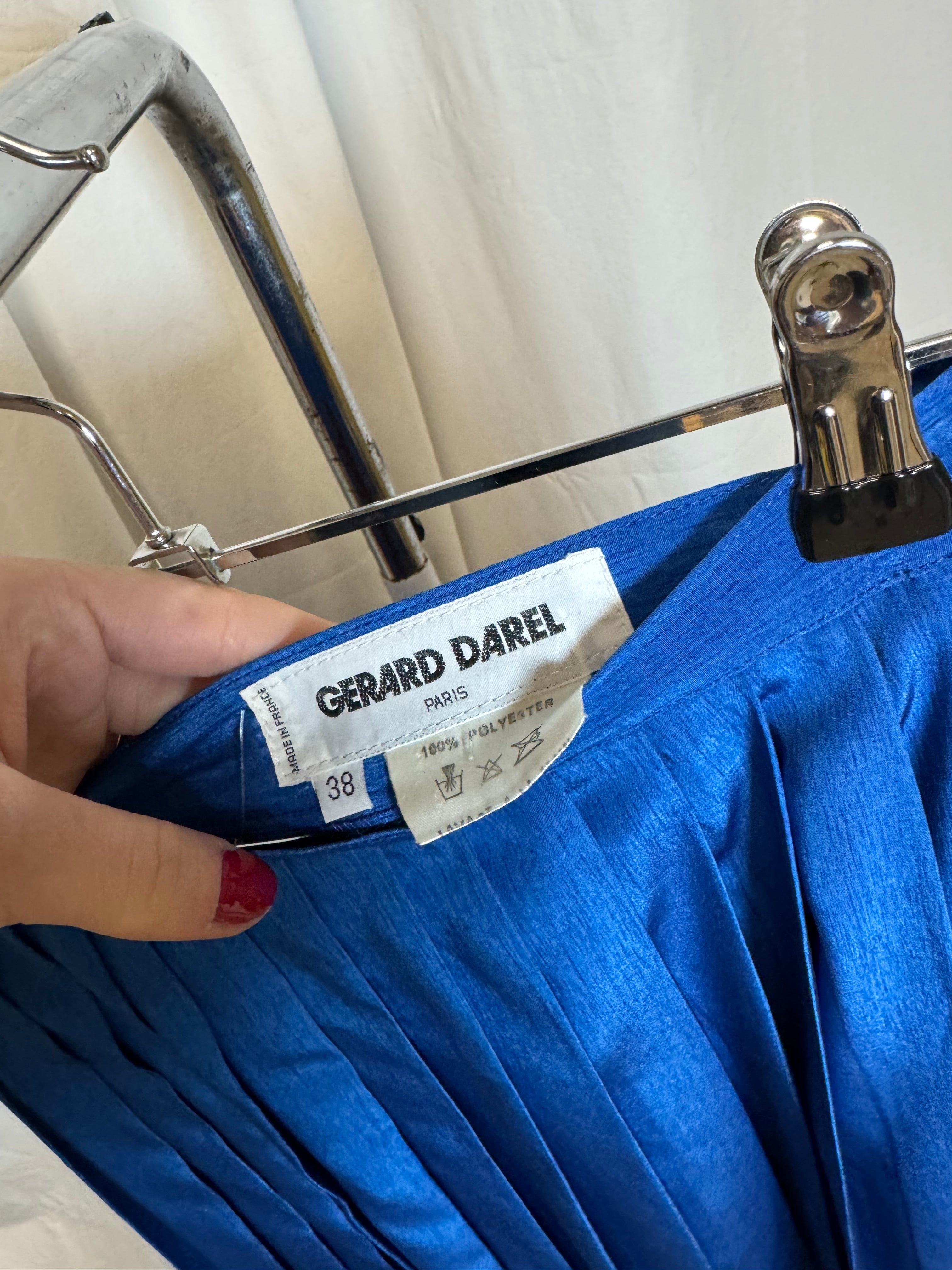 Jupe bleu Gérard Darel