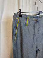 Pantalon bleu Chattawak