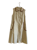Robe beige 70s