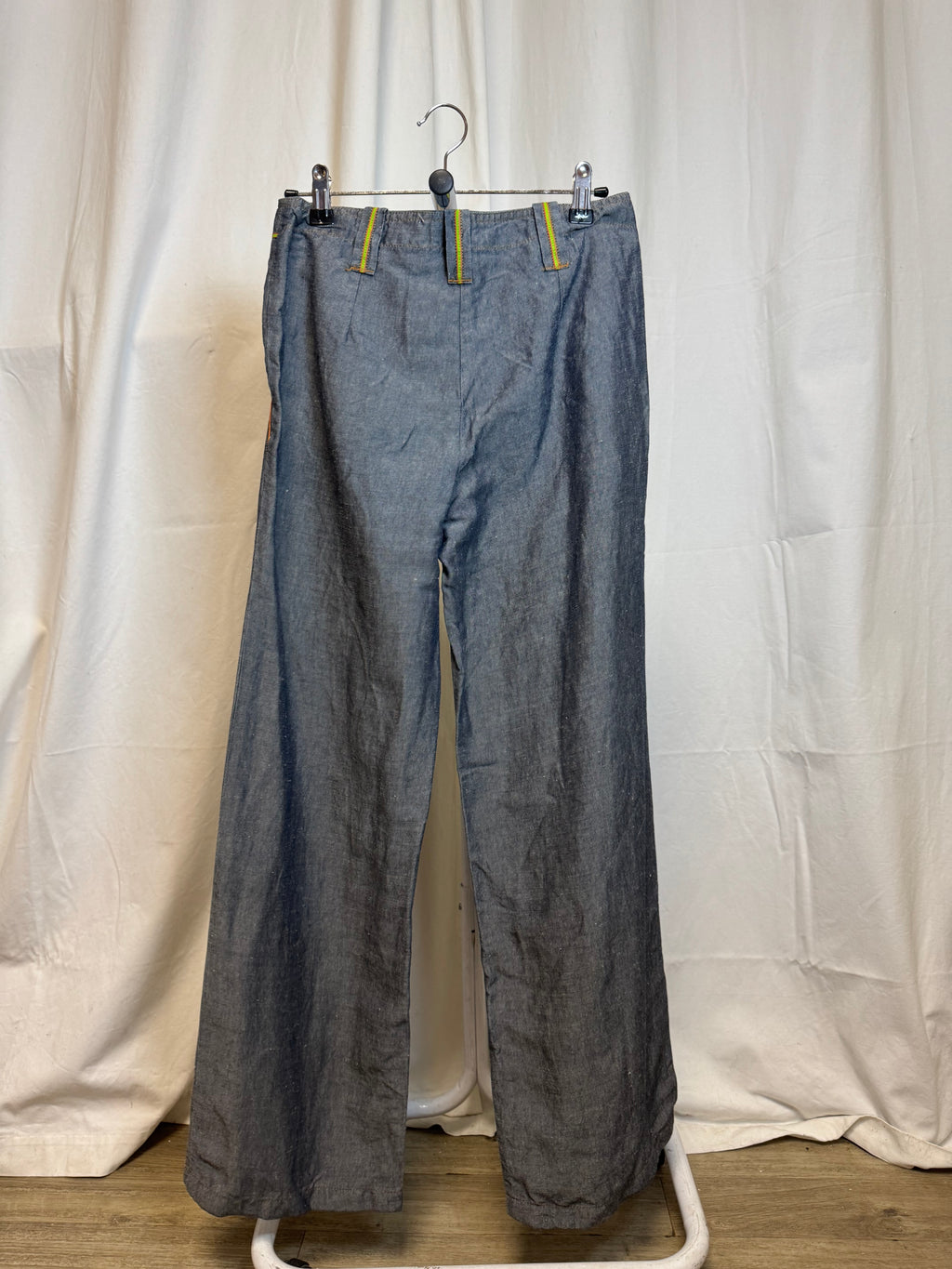 Pantalon bleu Chattawak