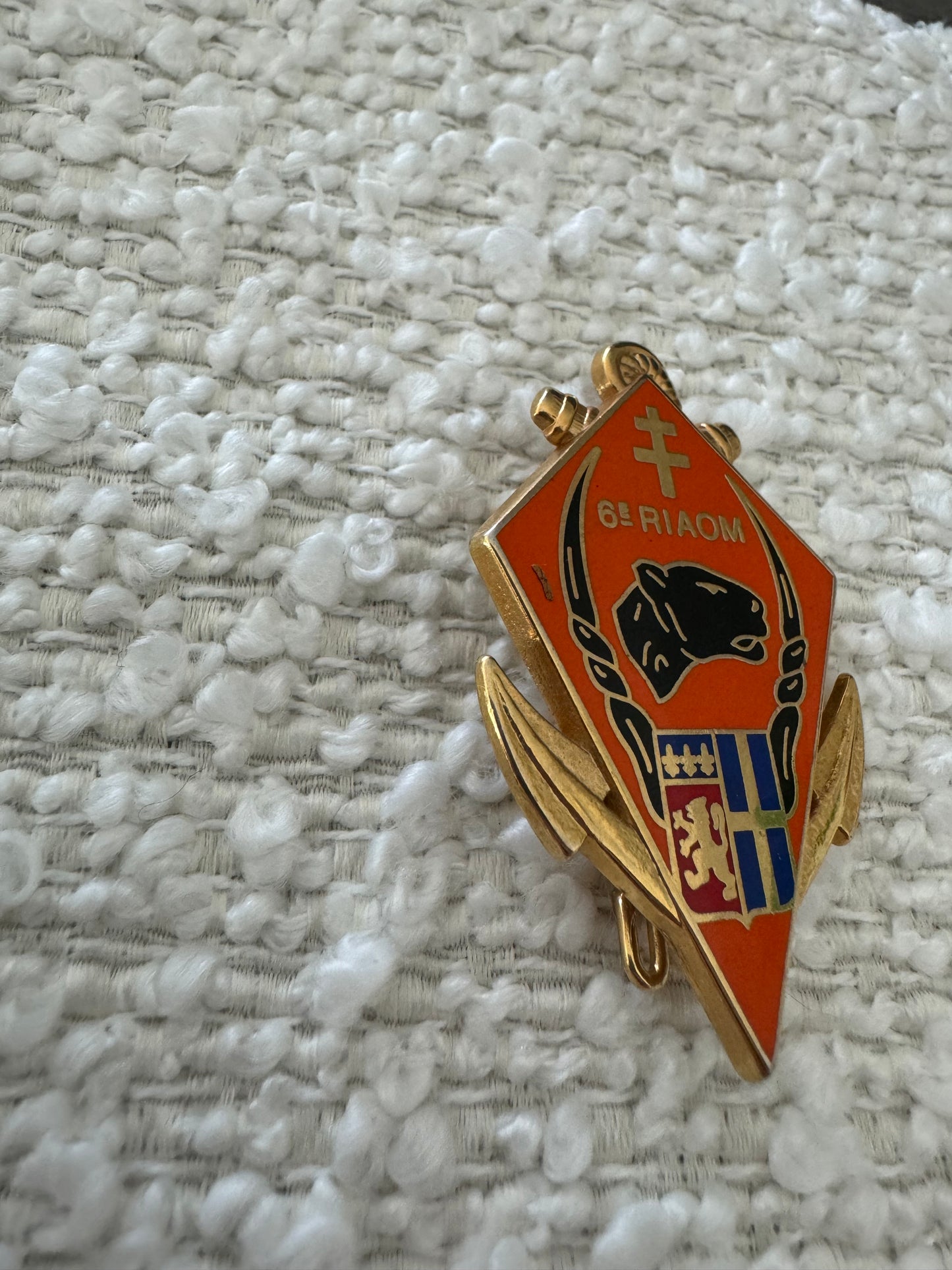 Broche militaire