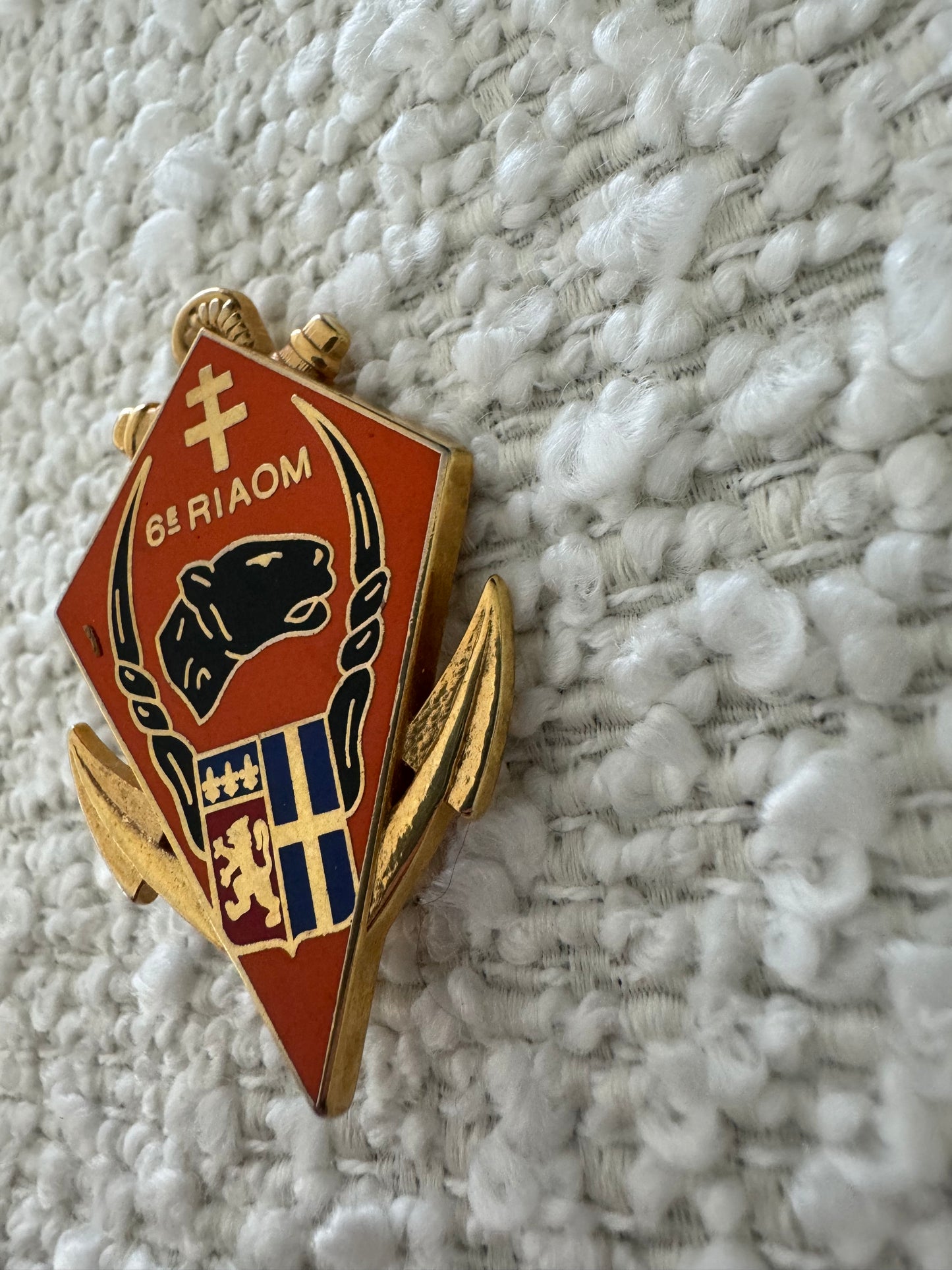 Broche militaire