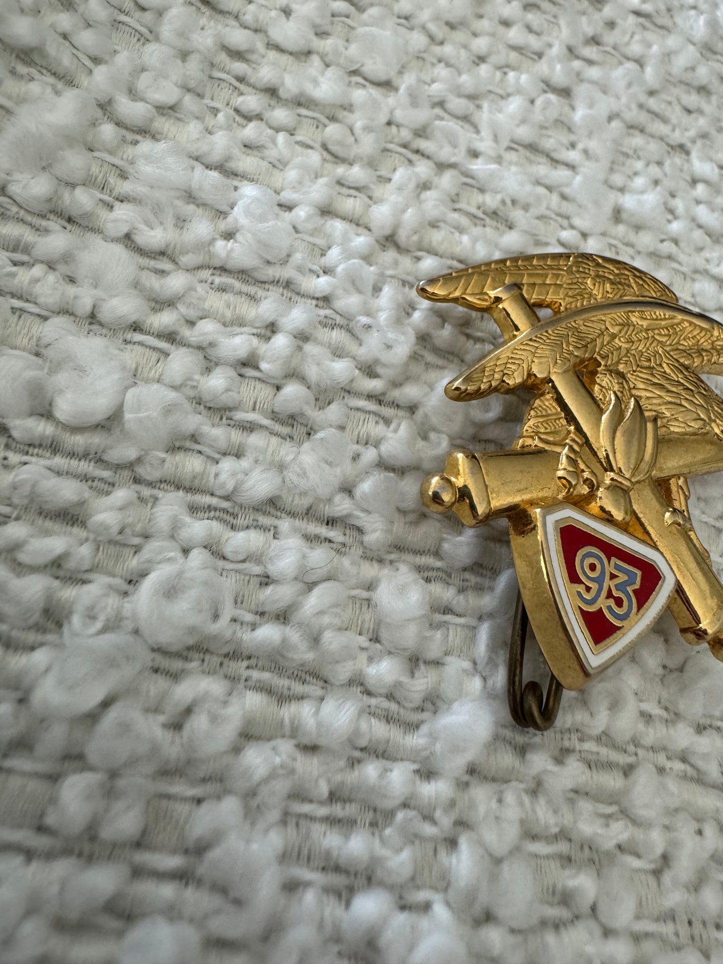 Broche militaire