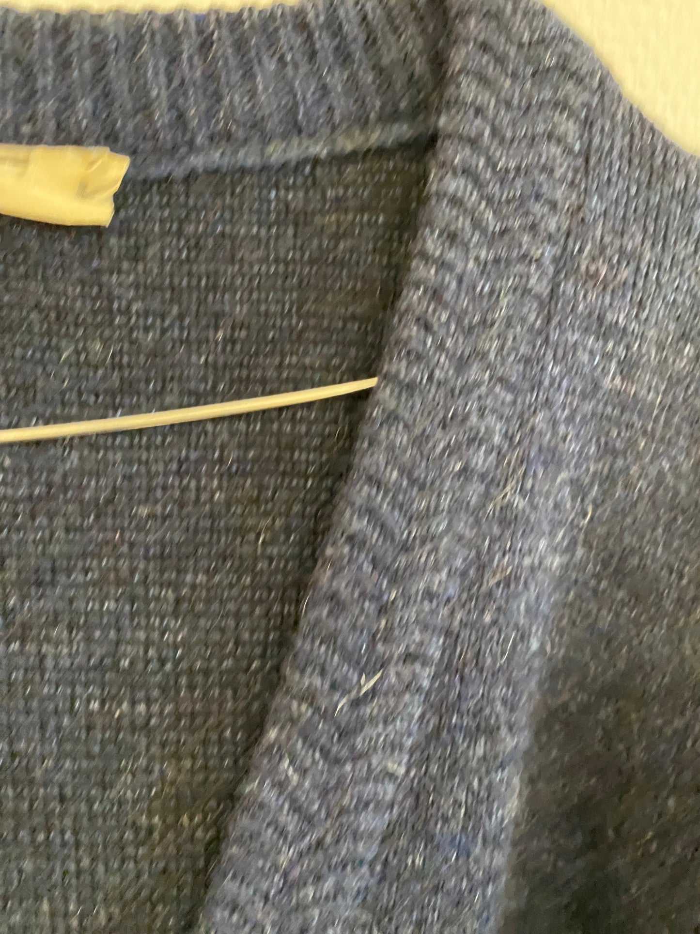 Cardigan bleu 90s