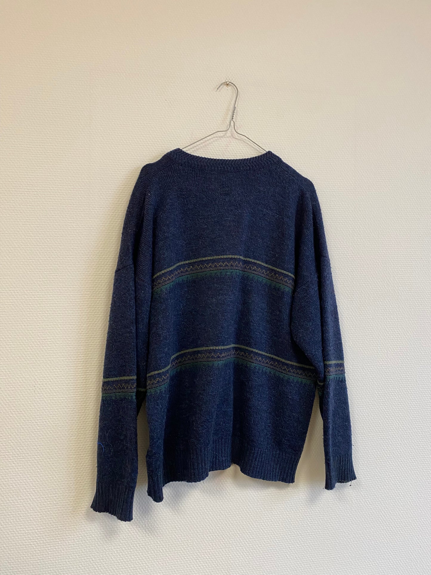 Cardigan bleu 90s