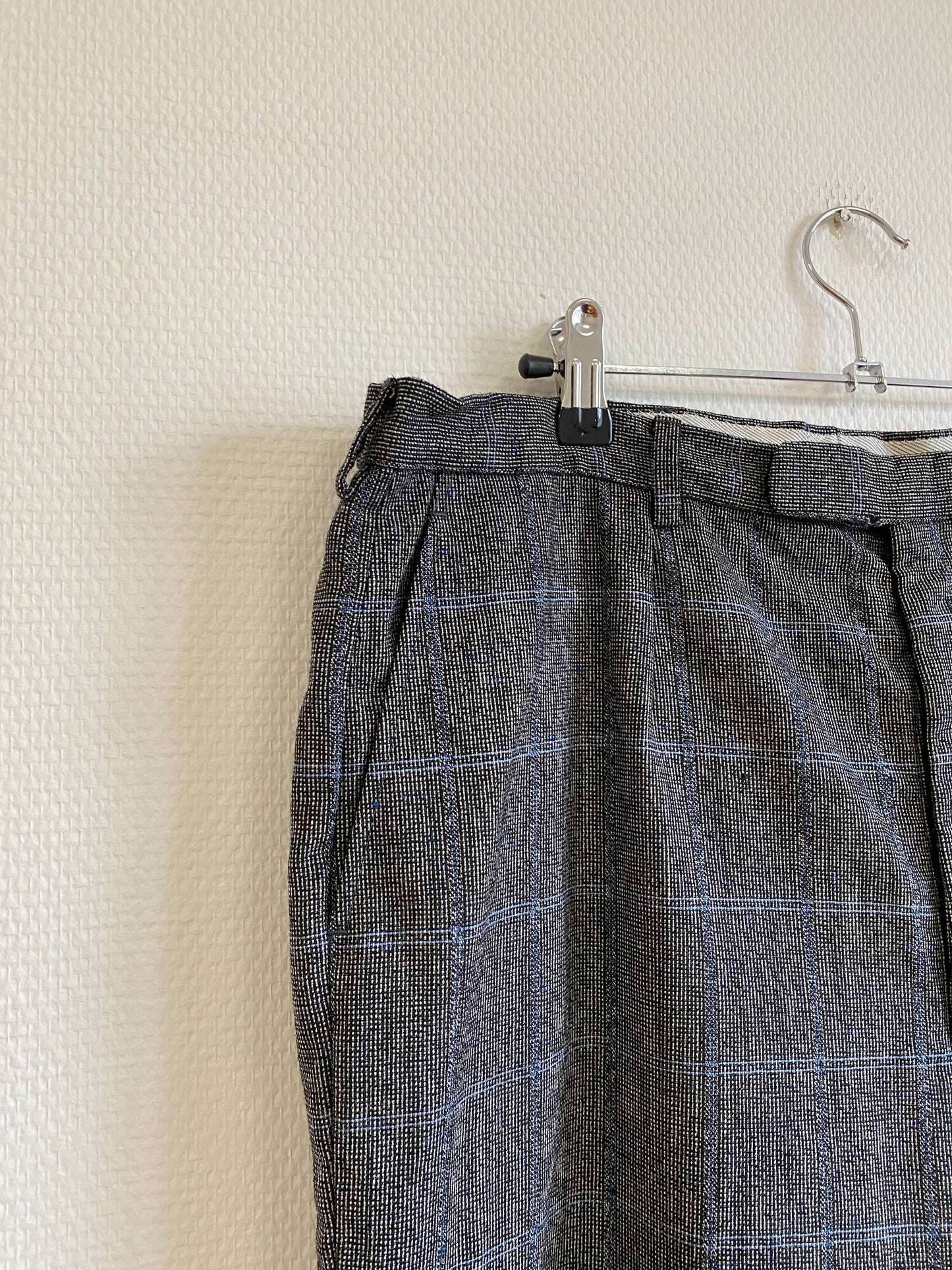 Pantalon à carreaux