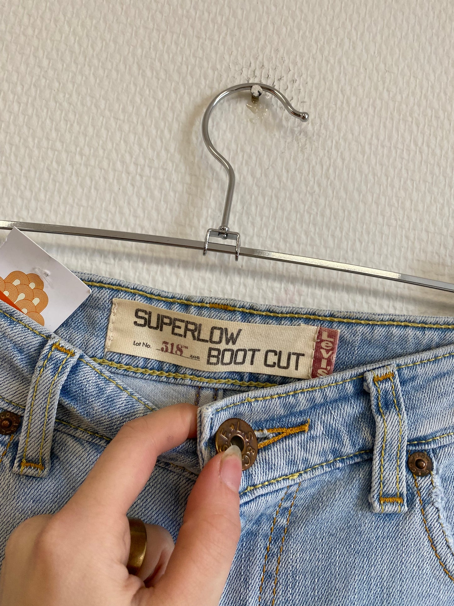 Jean bootcut bleu