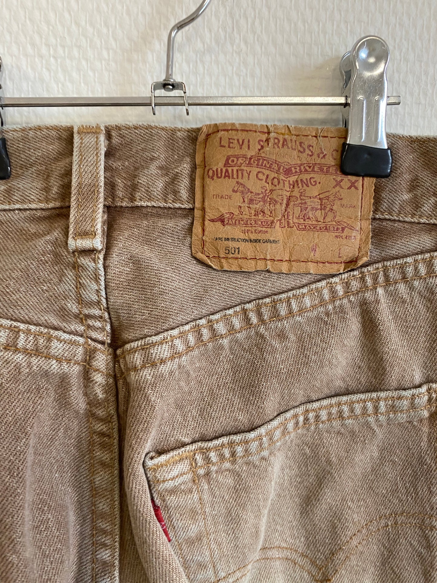 Jean 501 beige
