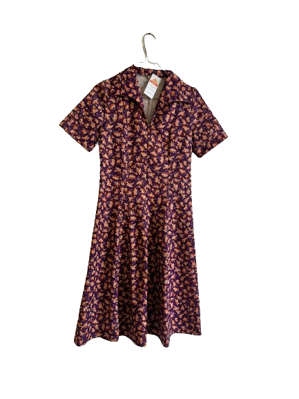 Robe à fleurs 70s