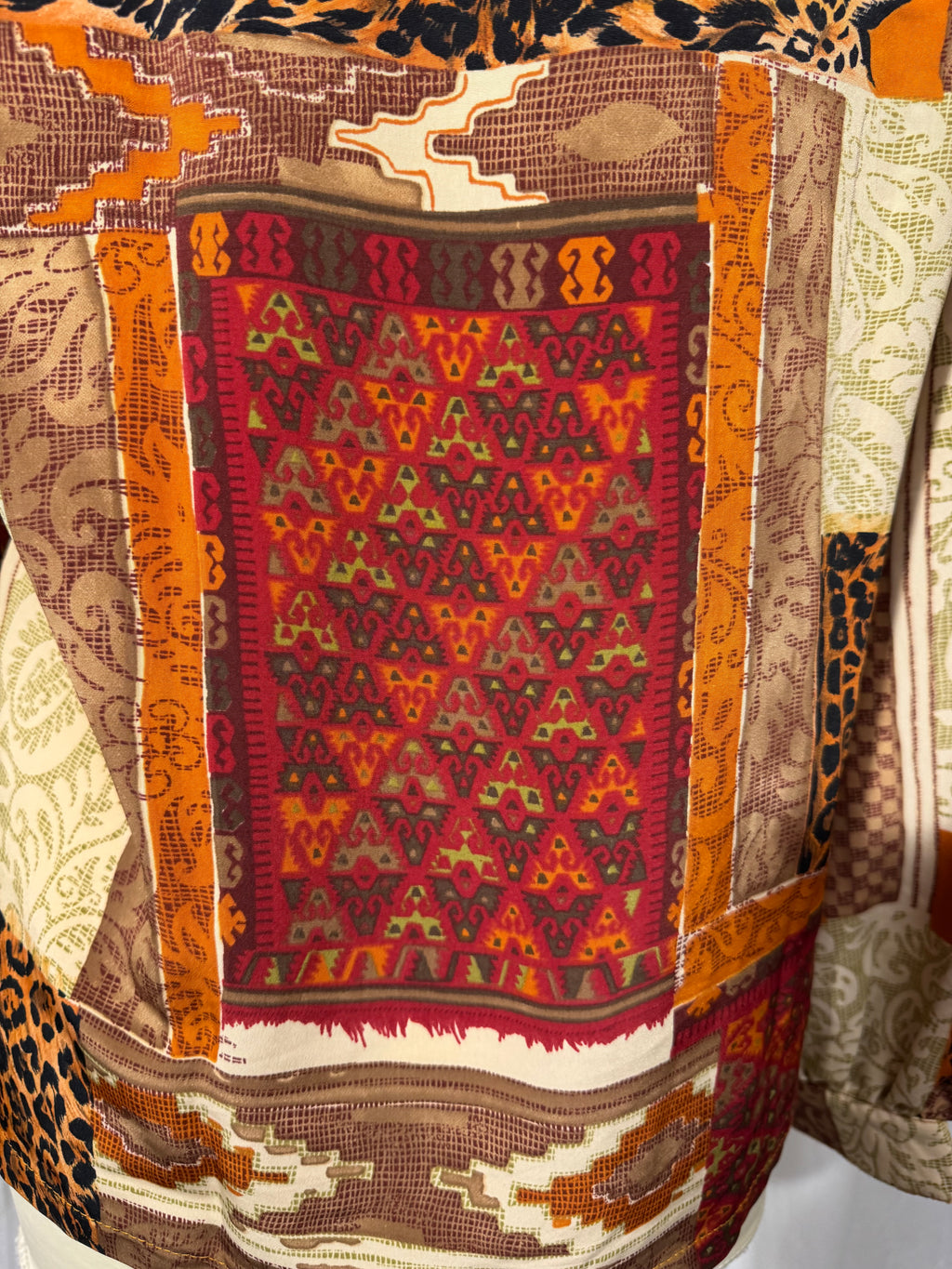 Chemise à motifs