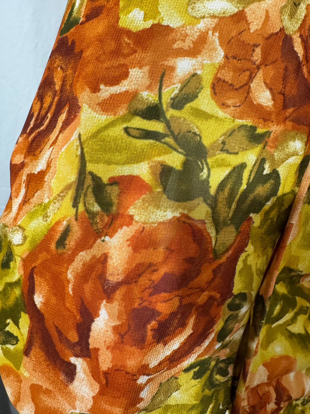 Chemise à fleurs
