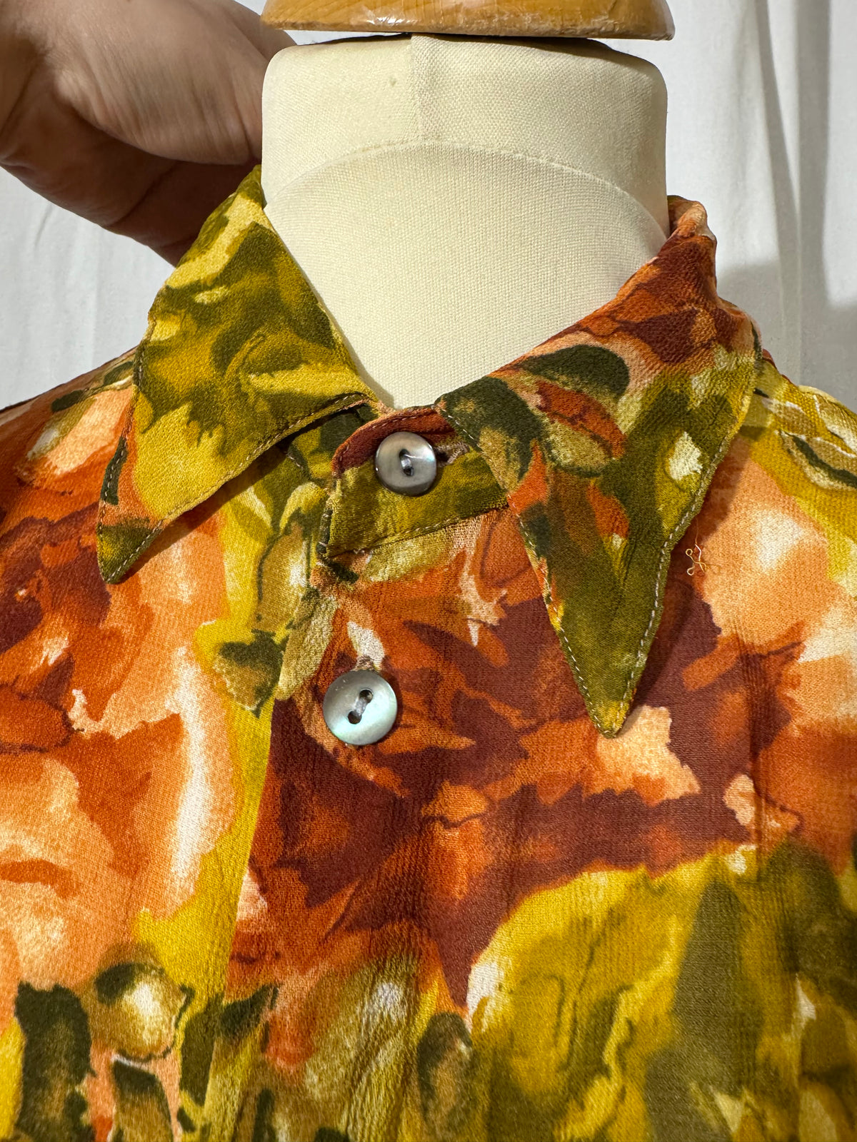 Chemise à fleurs
