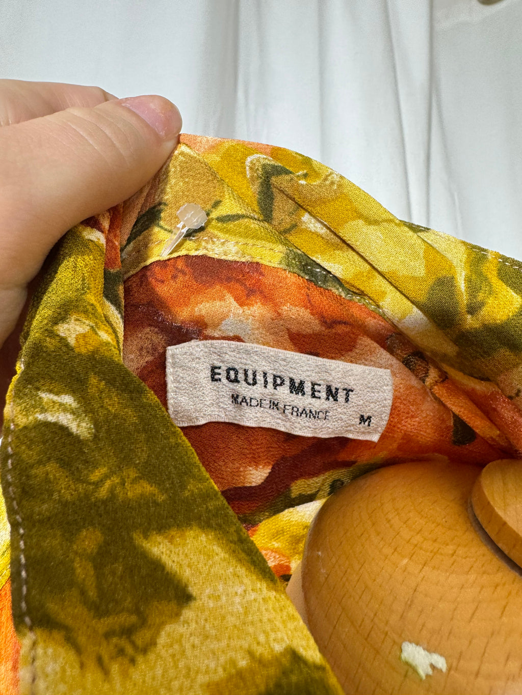 Chemise à fleurs