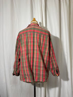 Chemise à fleurs réversible