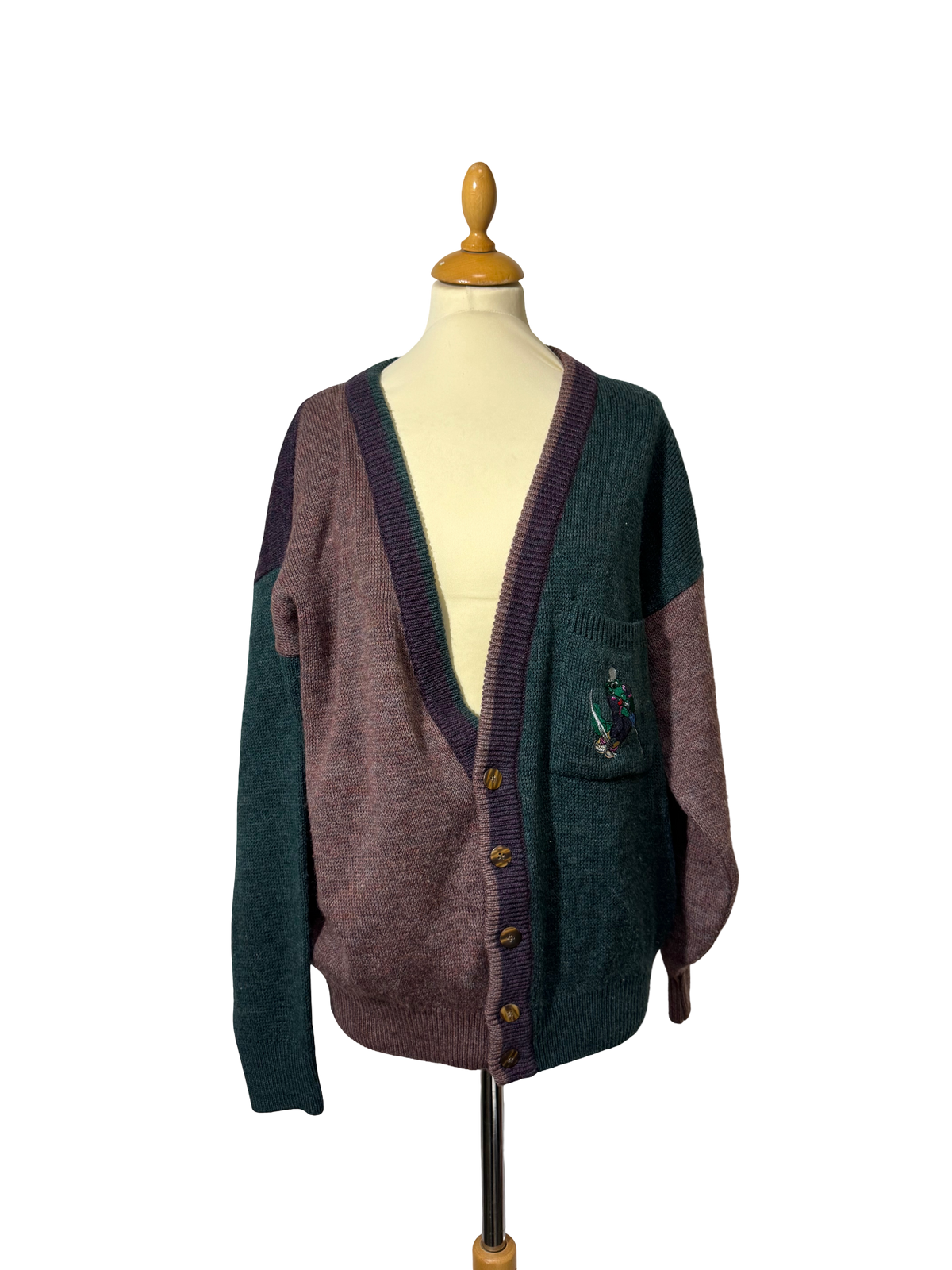 Cardigan brodé