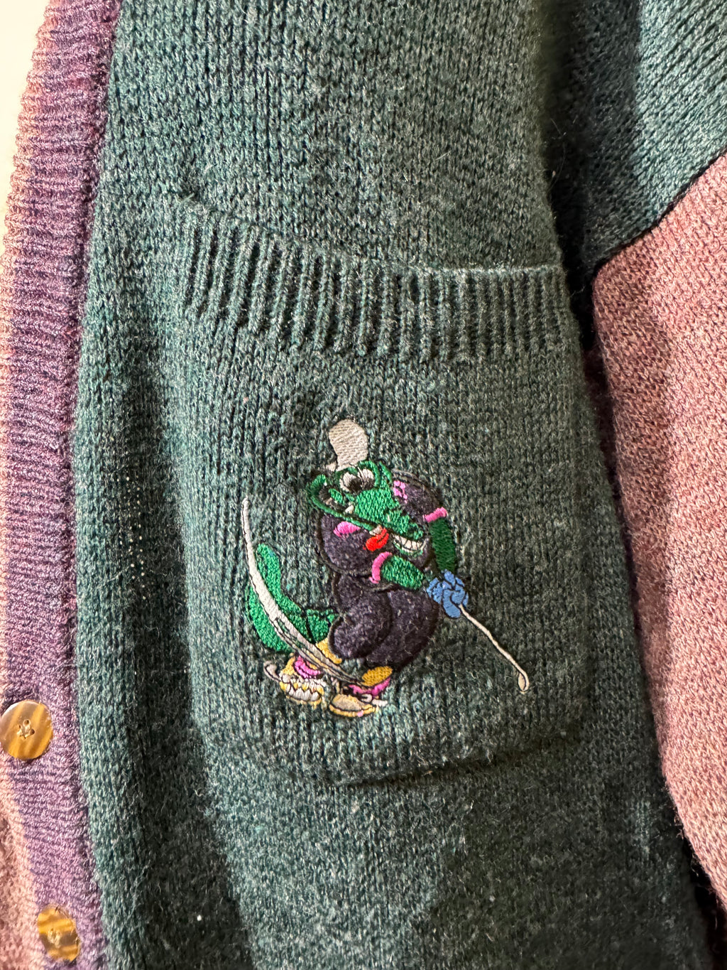 Cardigan brodé