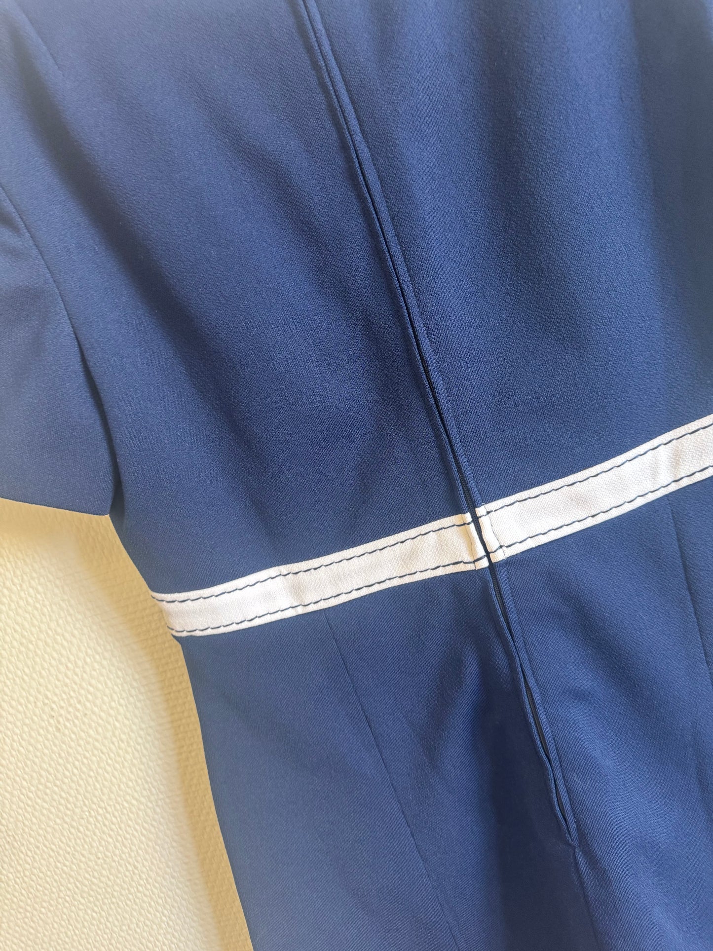 Robe bleu 70s