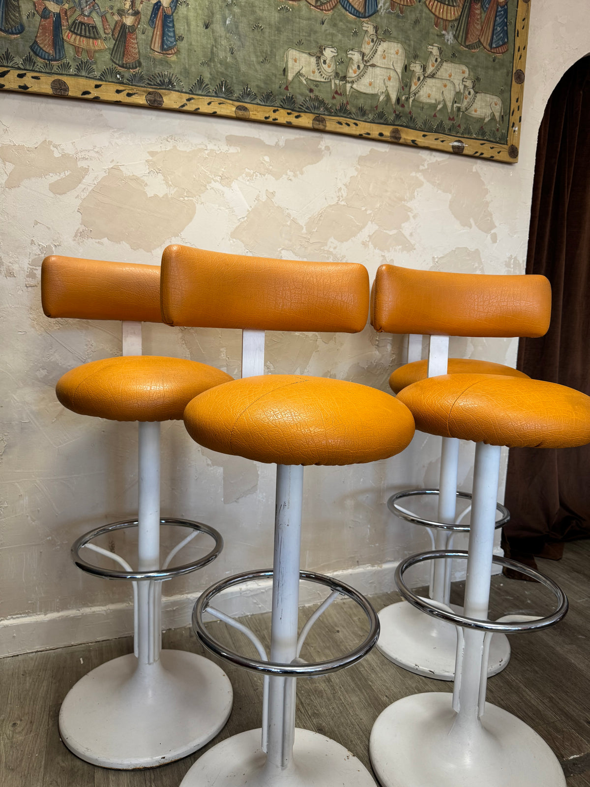 Tabourets de bar 70s