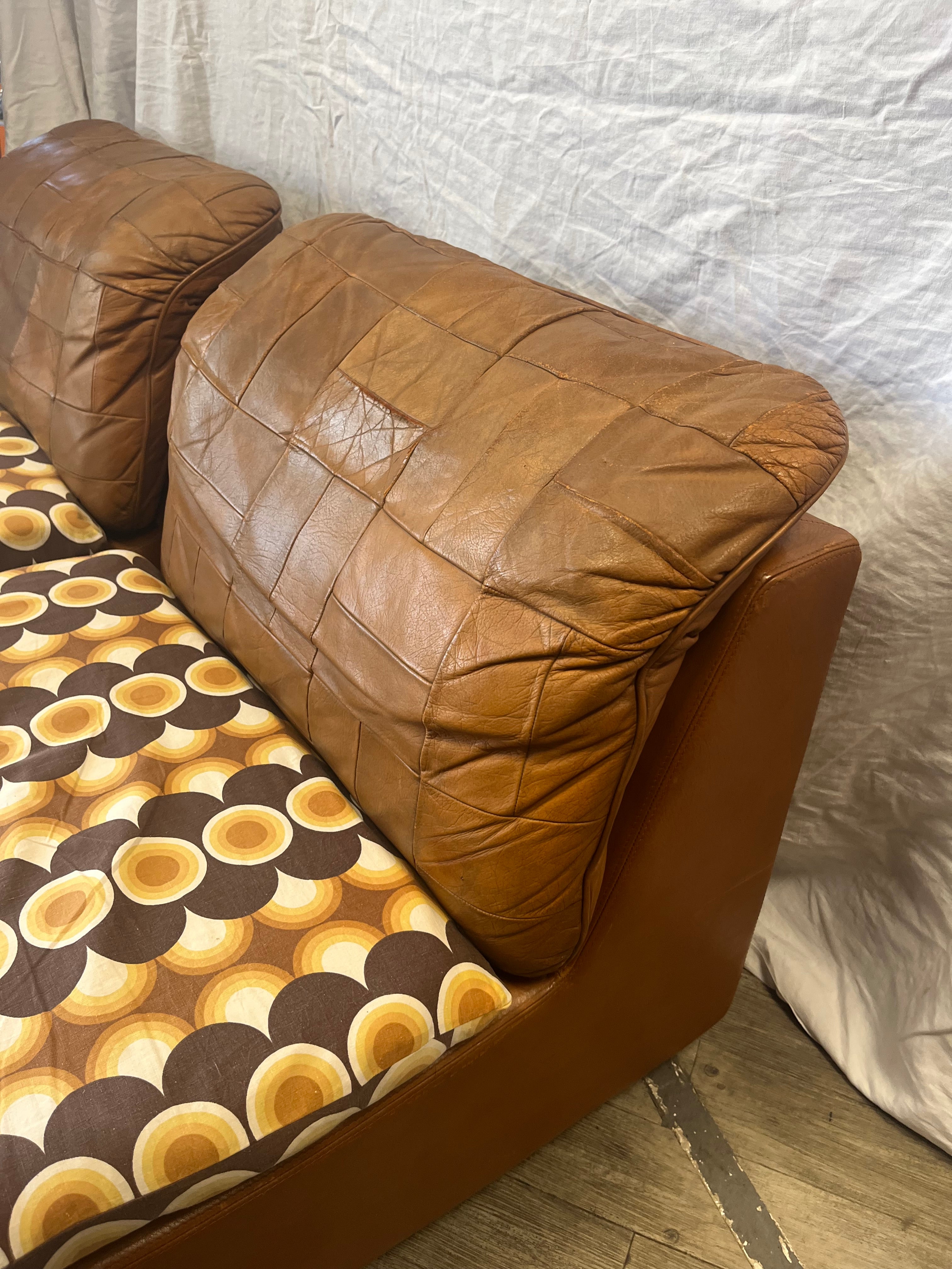 Paire de chauffeuse 70s