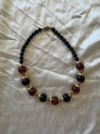 Collier marron