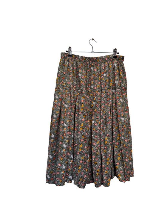 Jupe à fleurs