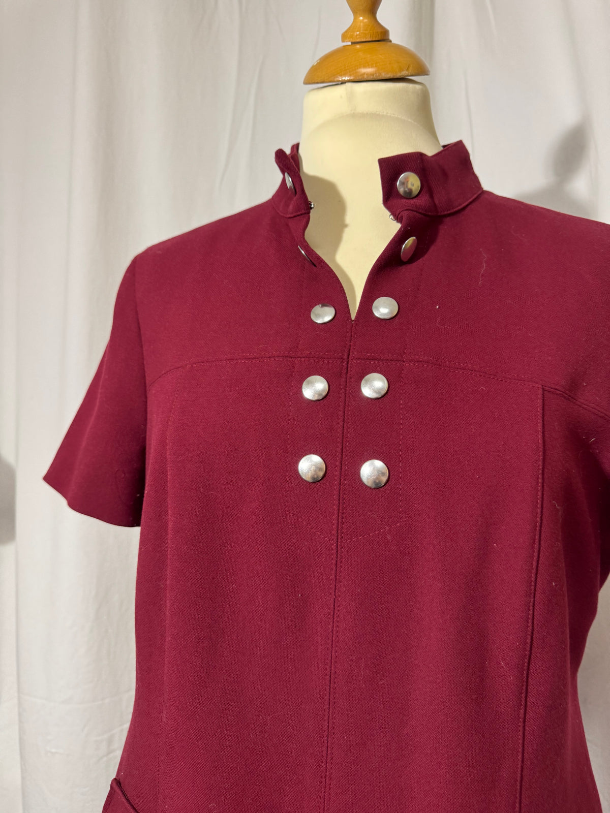 Robe bordeaux Caroll