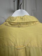 Chemise uni jaune Gant