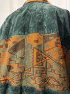 Veste en velours 90s